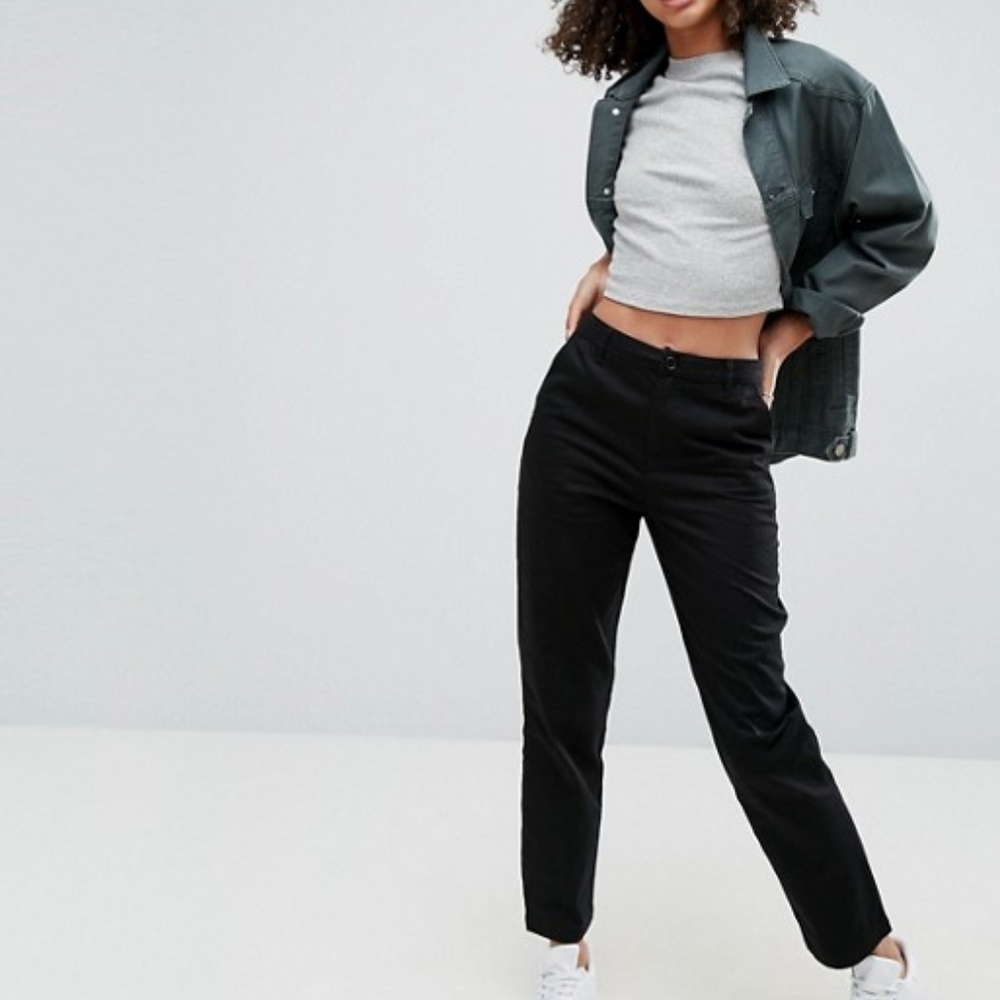 ASOS chino pants in black ⭐️